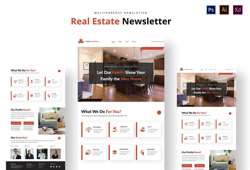 Real Estate Monthly Newsletter